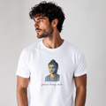 Buddha Peace Loving Soul T-Shirt for Men | Minimal Spiritual