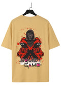 Beige Squid Game Oversized T-Shirt