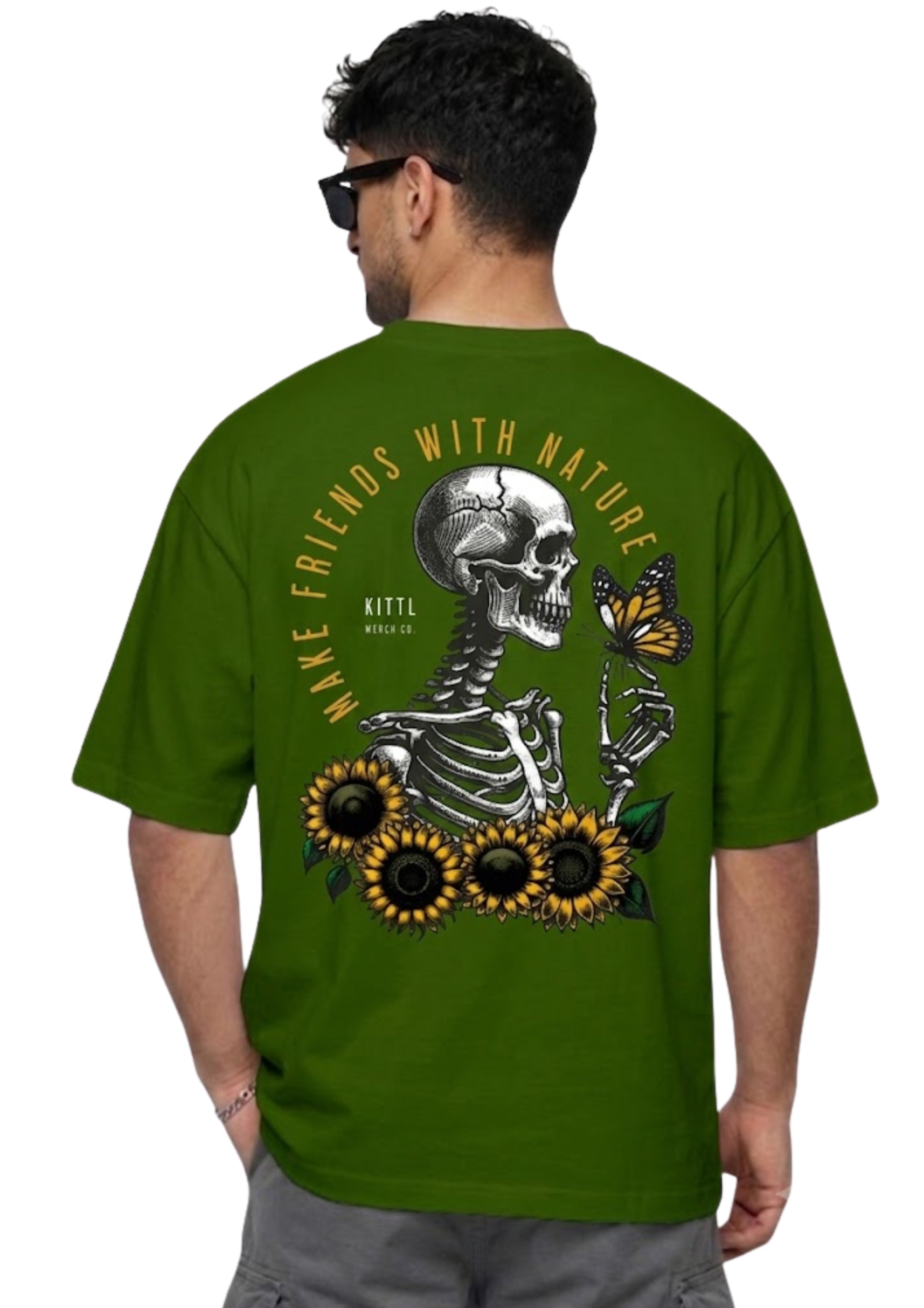 Green Skeleton T-shirt