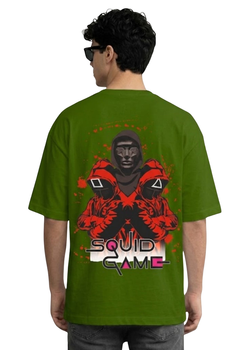 Green Squid Game Oversized T-Shirt