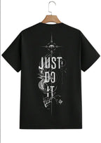 Black Just Do It  T-Shirt