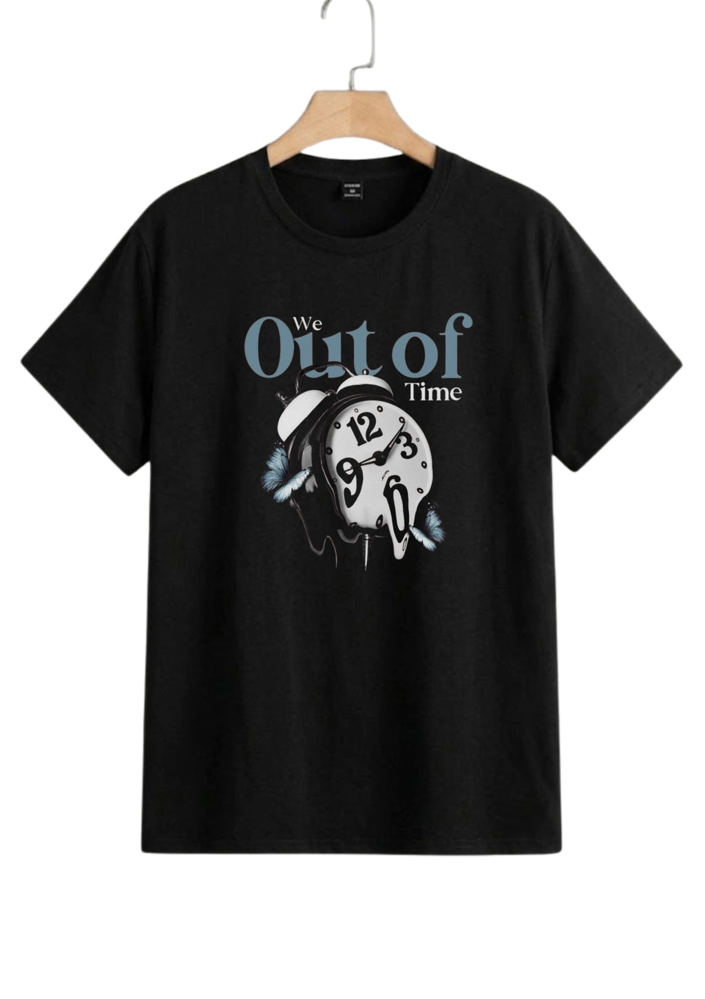 Black Out of Time Oversized T-Shirt