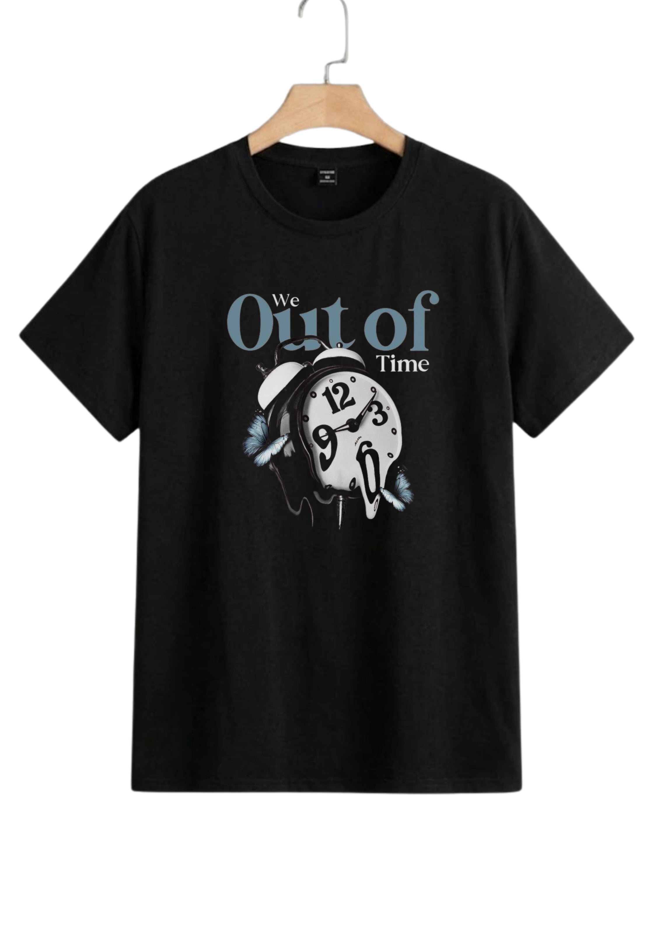 Black Out of Time Oversized T-Shirt