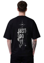 Black Just Do It  T-Shirt