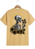Beige Skeleton T-shirt