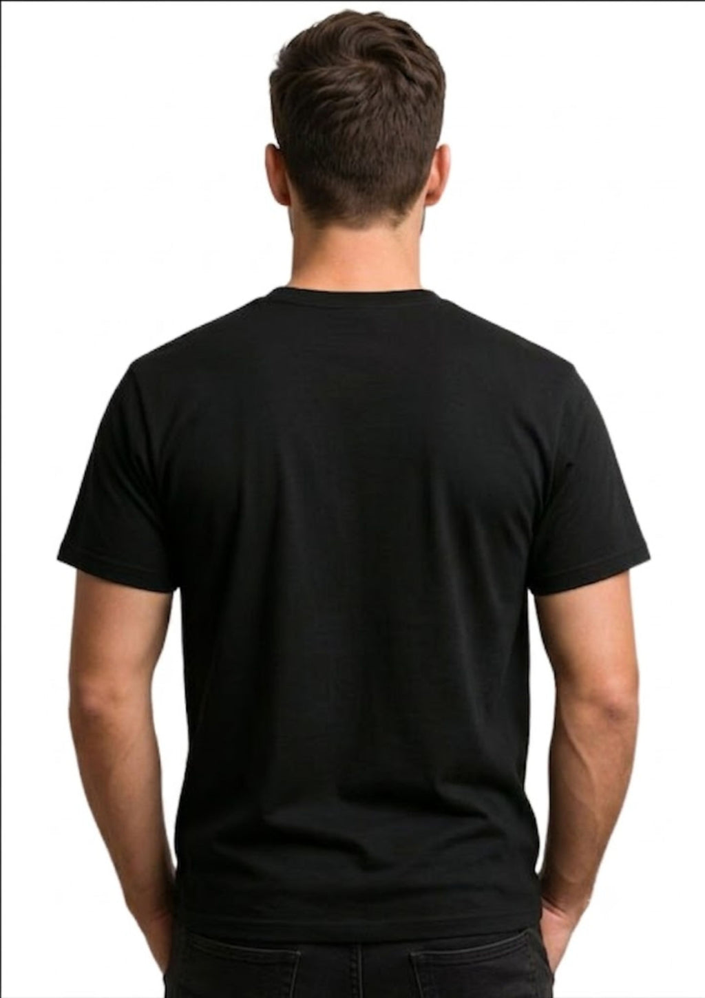 Black Red Printed T-shirt