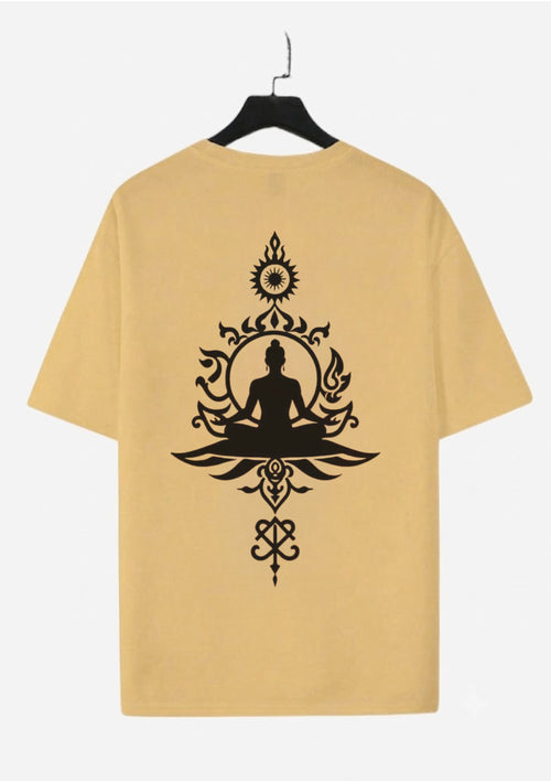 Beige Yoga T-shirt