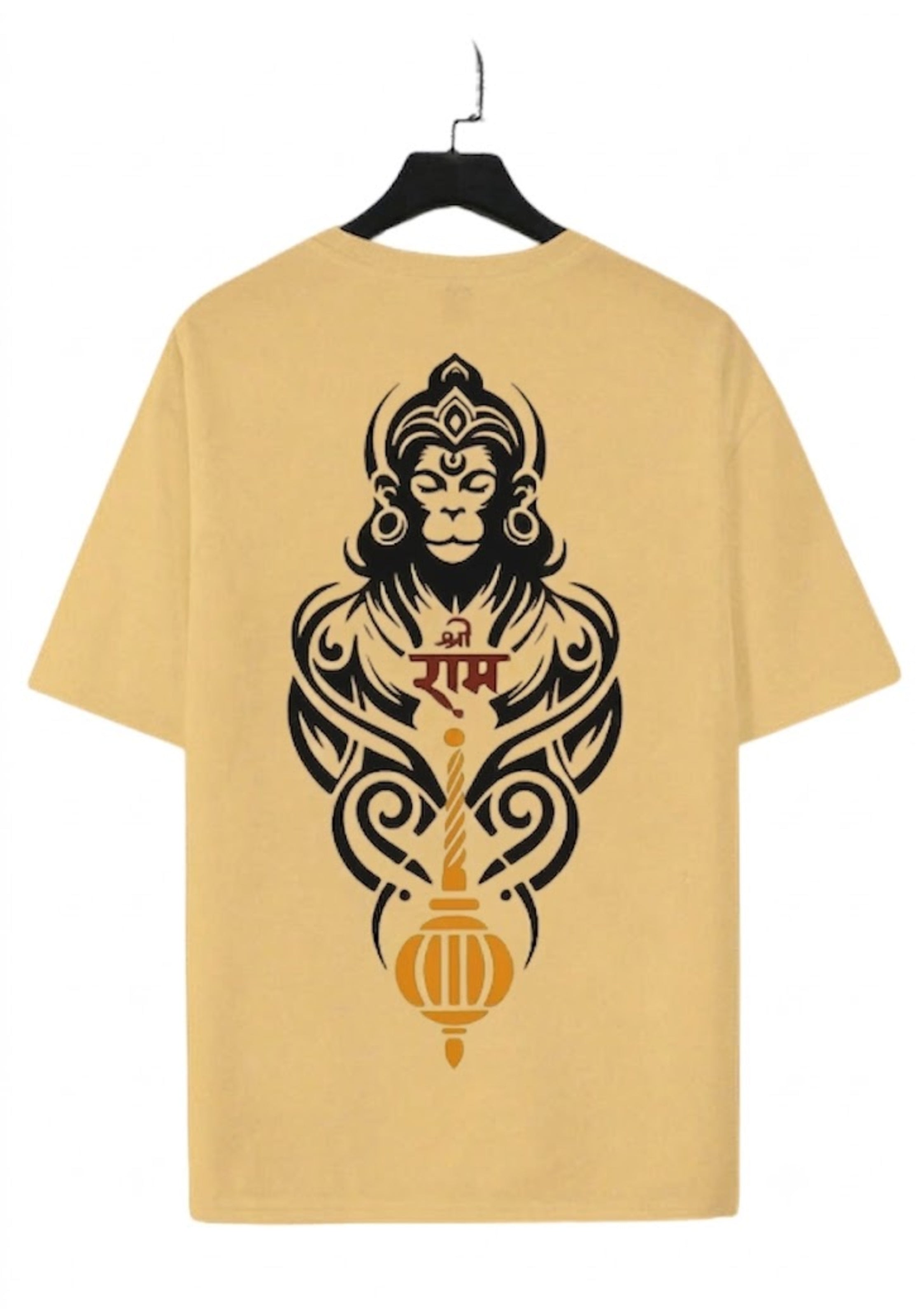 Beige Hanuman T-shirt
