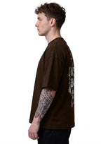 Brown Just Do it T-shirt