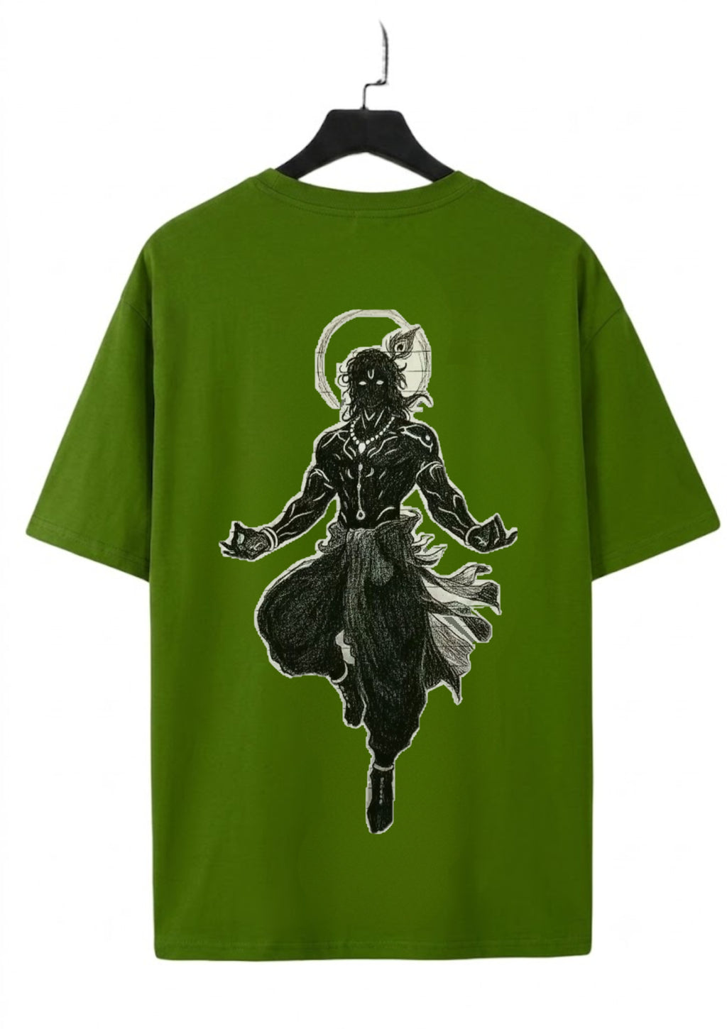 Green Divine Ascension Oversized T-Shirt