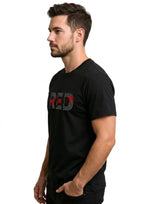 Black Red Printed T-shirt
