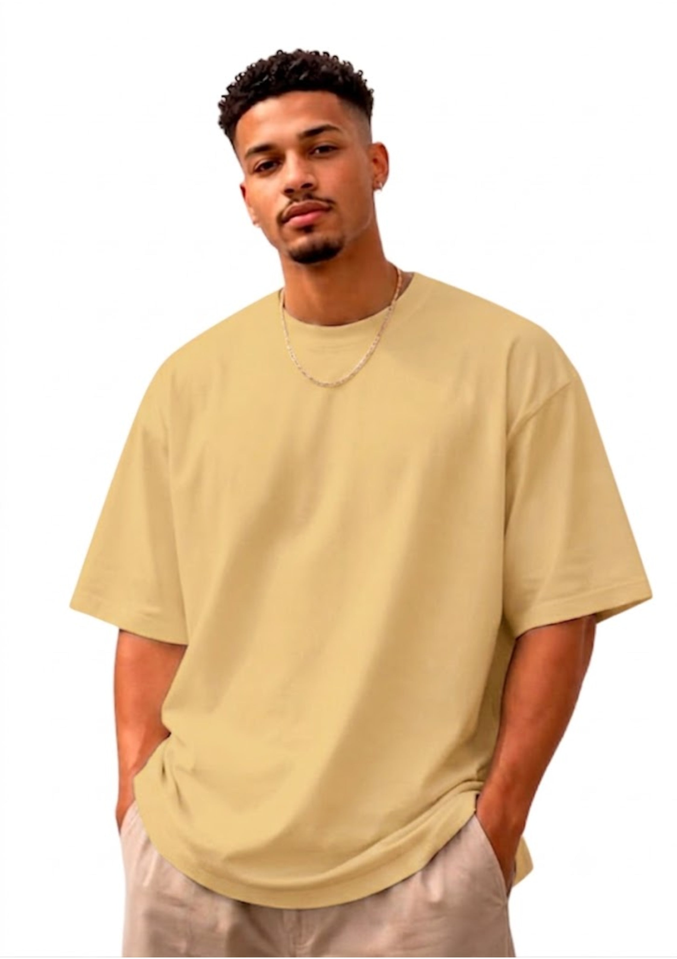 Beige Hanuman T-shirt