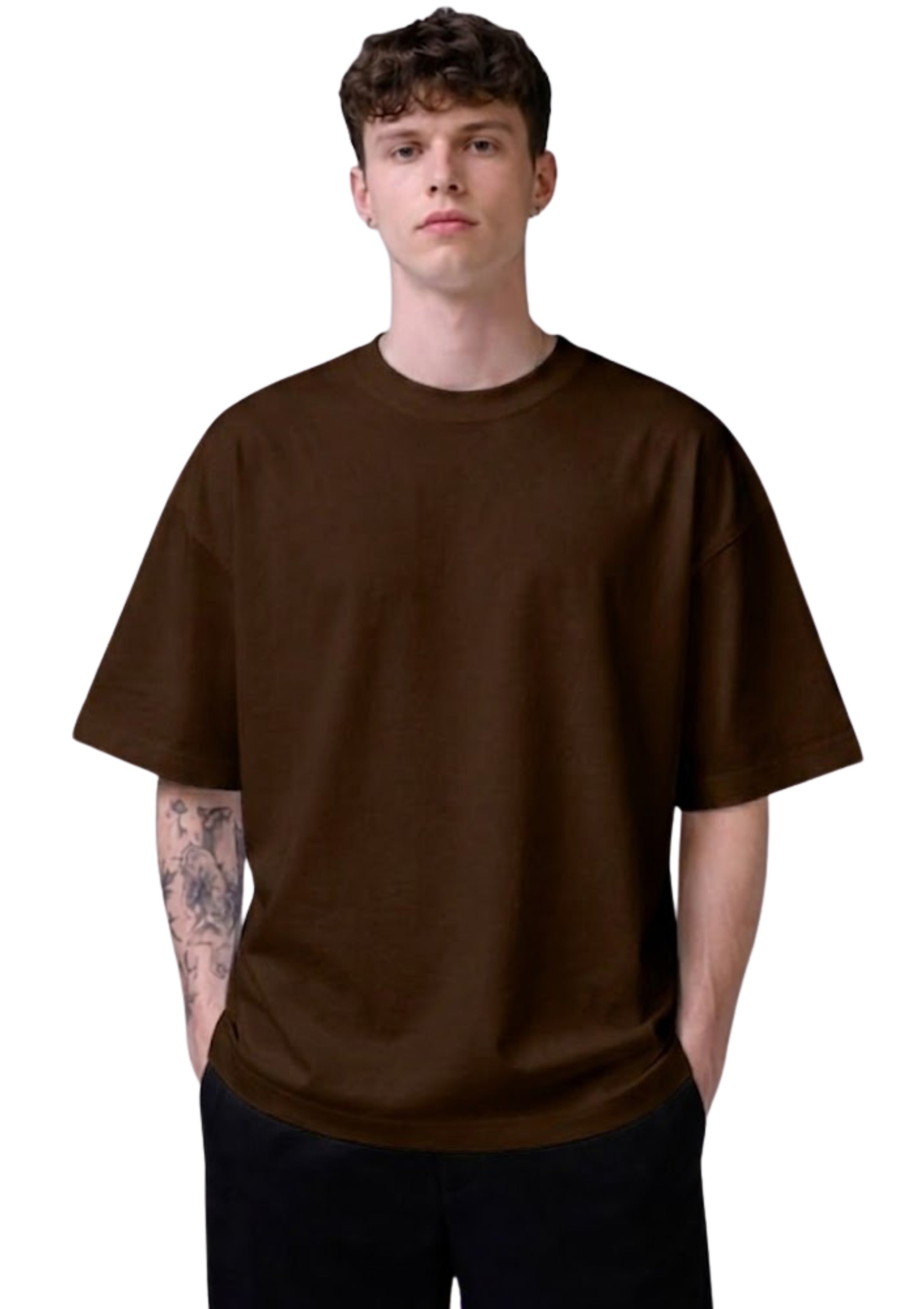 Brown Just Do it T-shirt