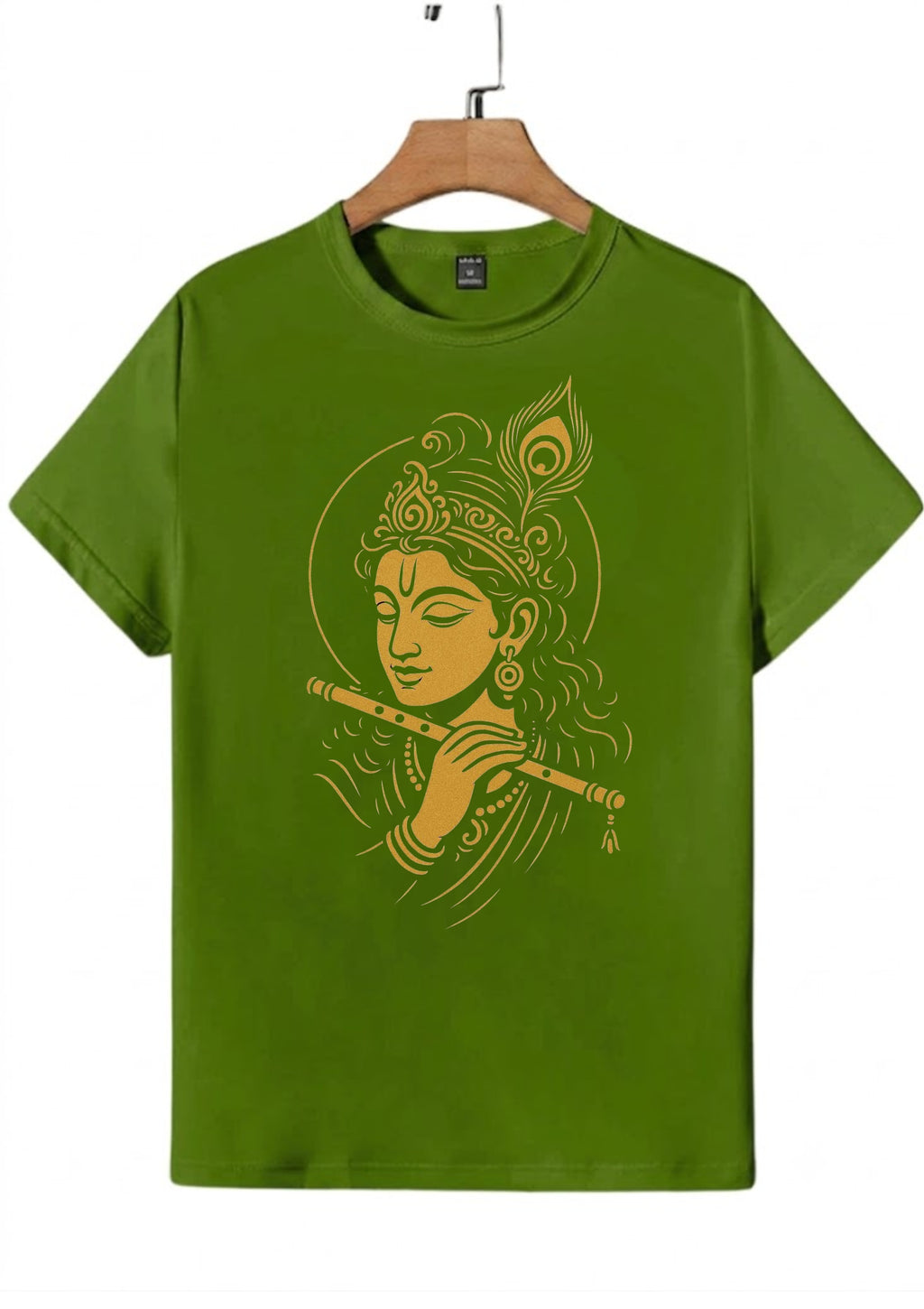 Green Krishna T-Shirt