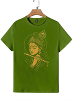 Green Krishna T-Shirt
