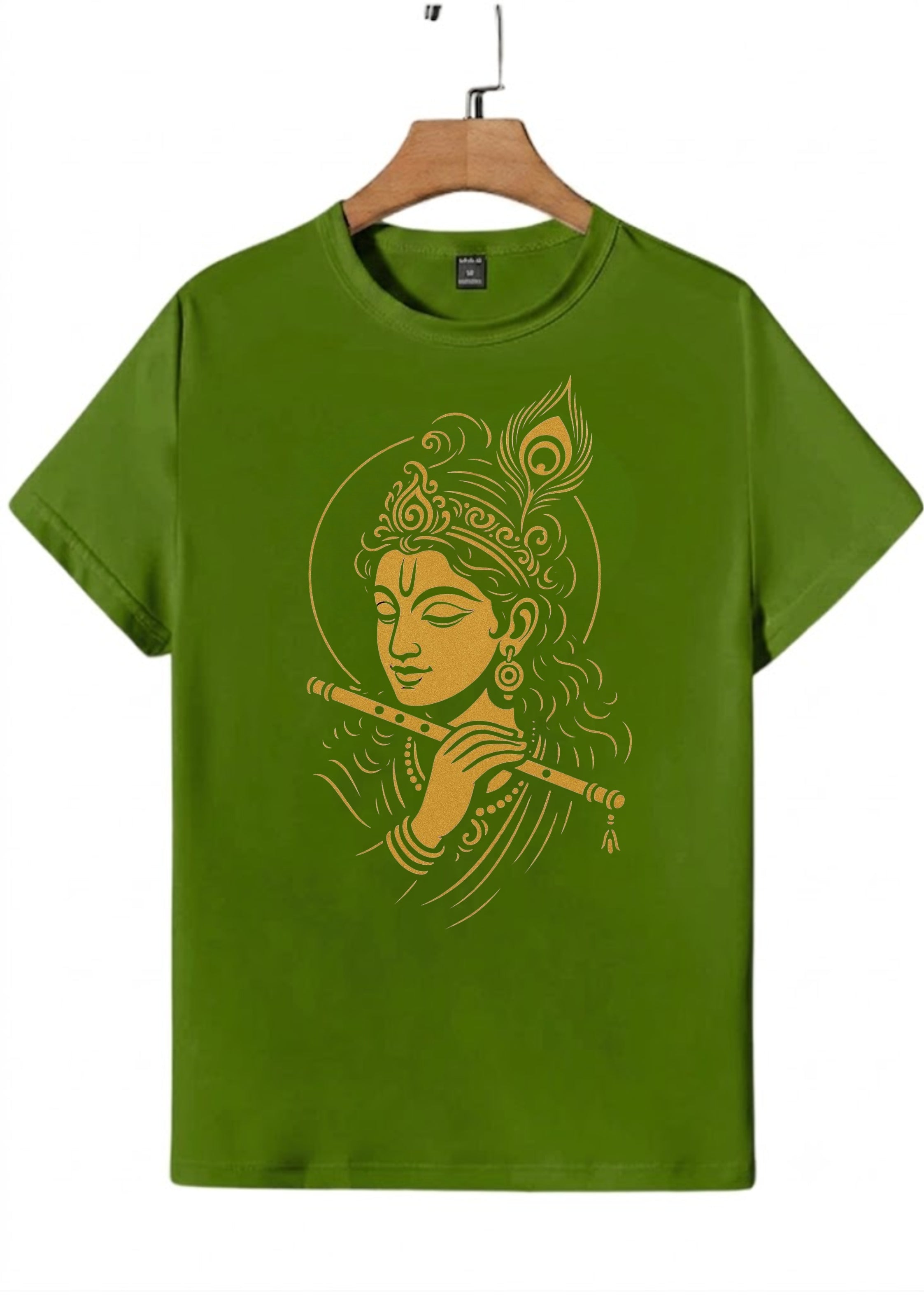Green Krishna T-Shirt