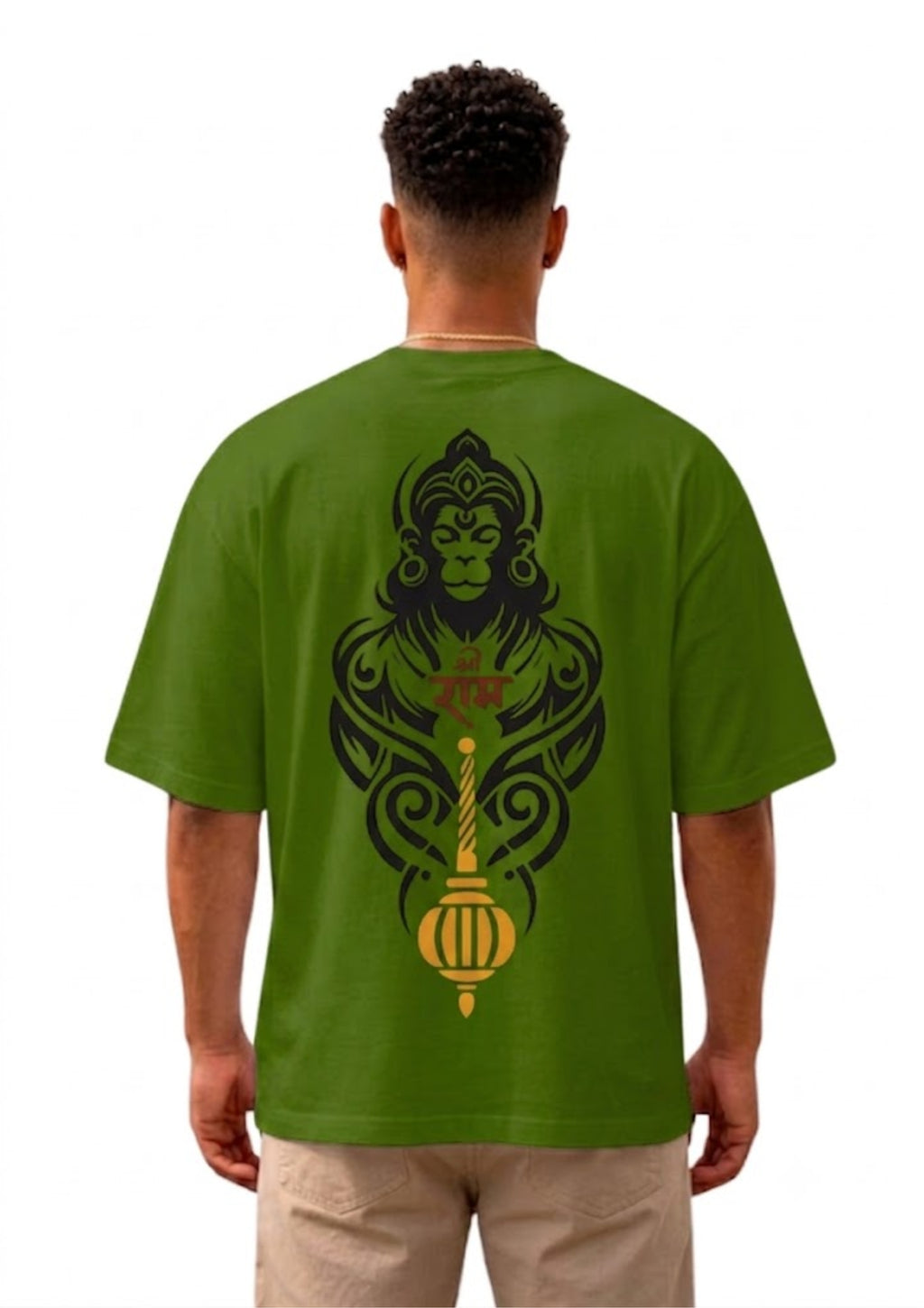 Green Hanuman T-shirt