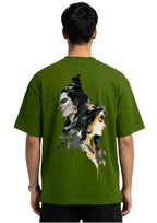 Green Shiv-Paravati T-shirt