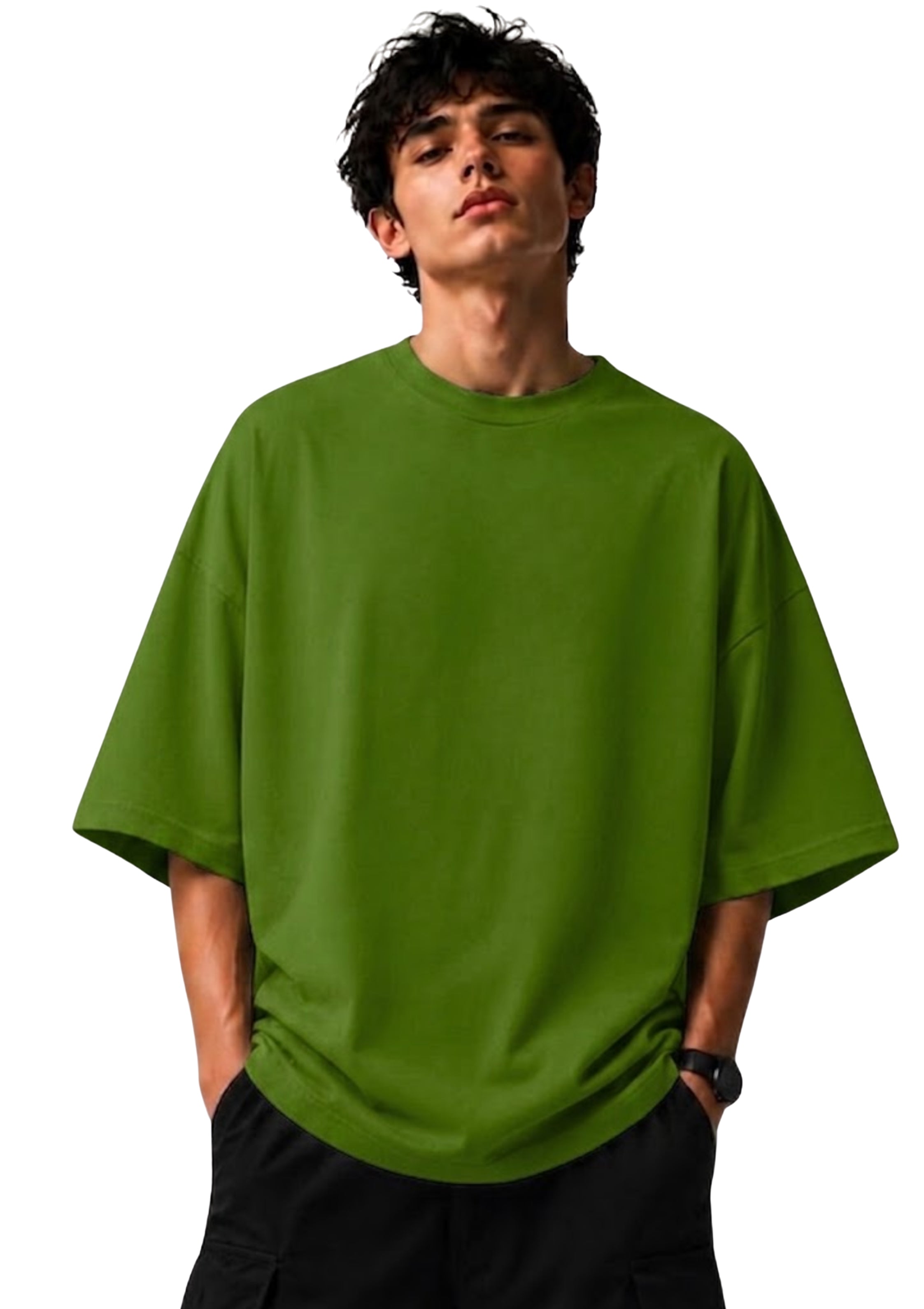 Green Divine Ascension Oversized T-Shirt