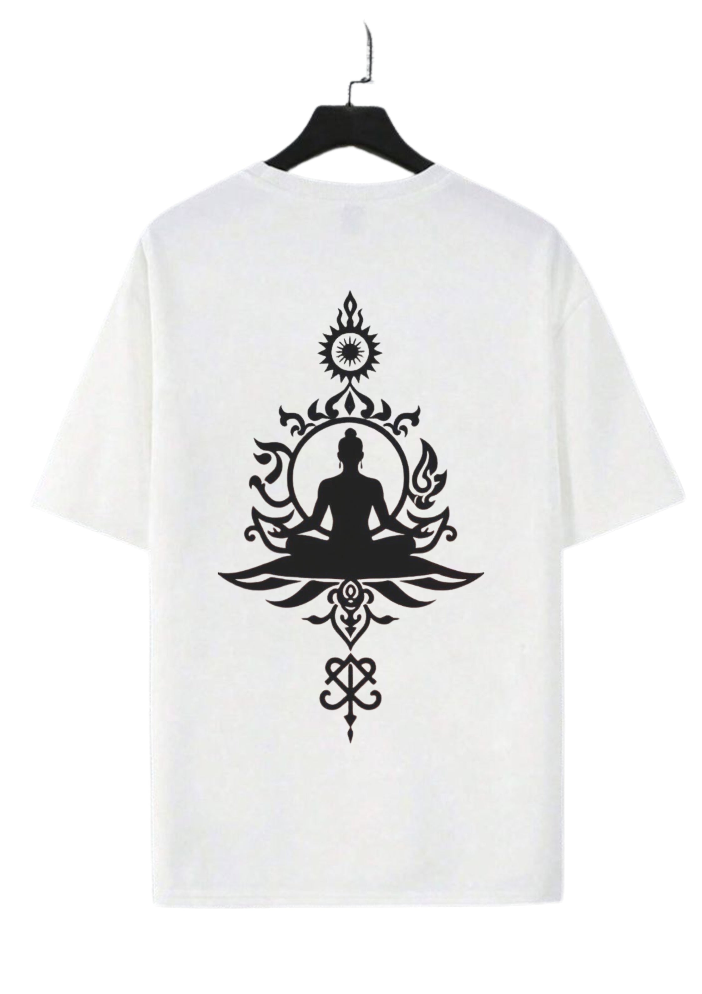 White Yoga T-shirt