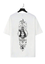 White Ardhanarishvara  T-Shirt