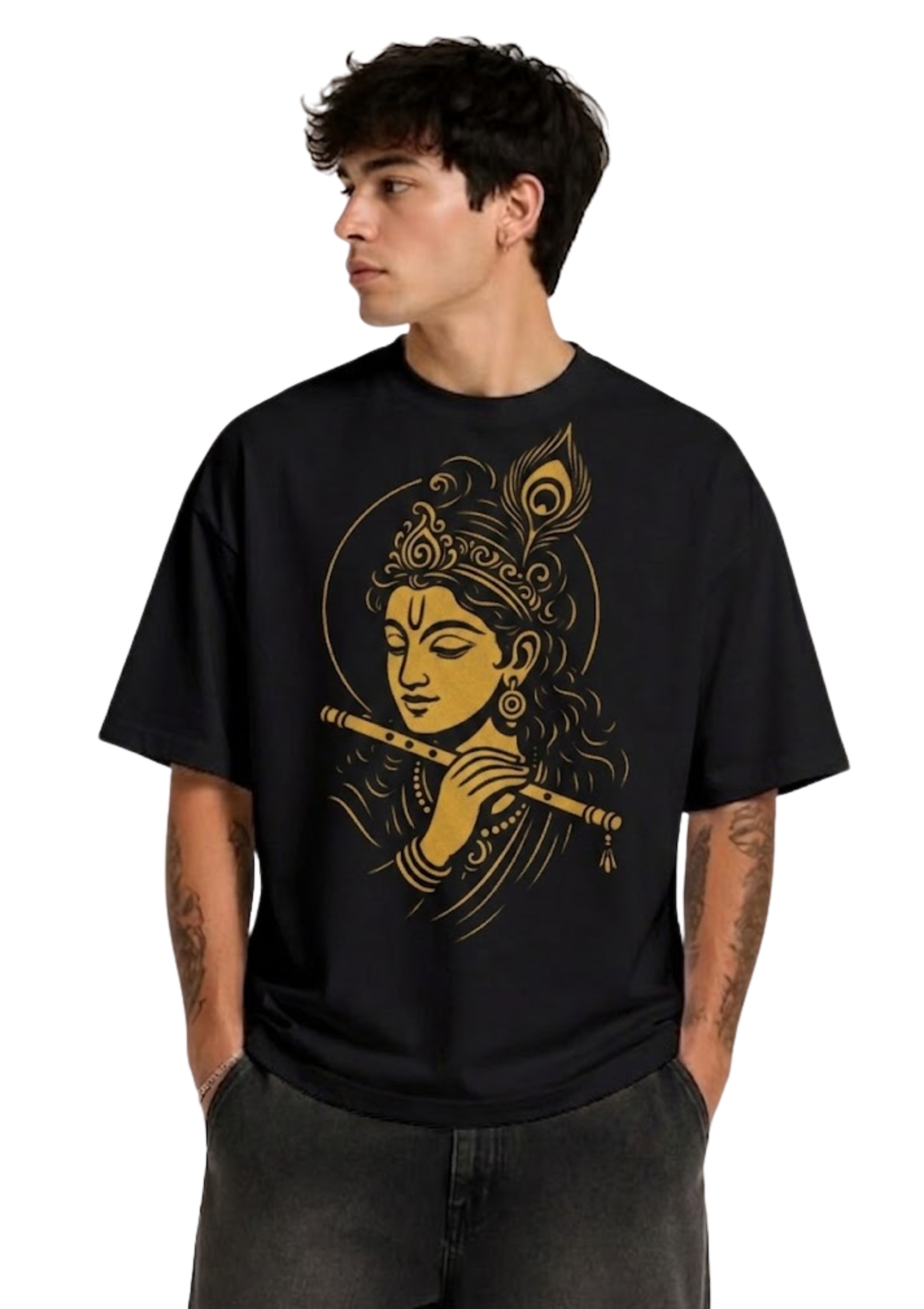 Black Krishna T-shirt