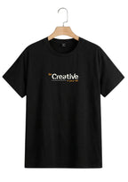 Black Creative T-shirt