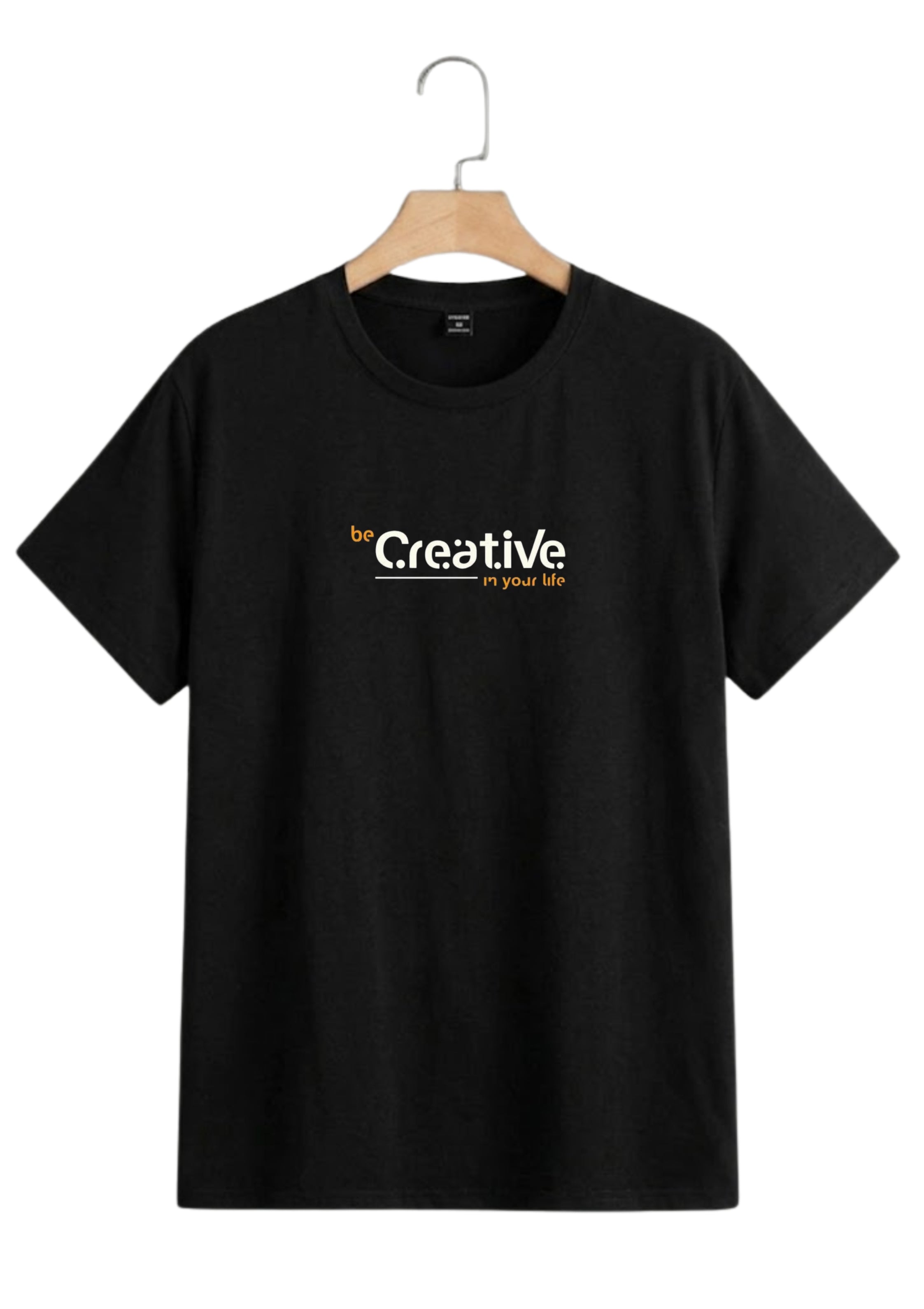 Black Creative T-shirt