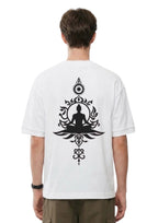 White Yoga T-shirt
