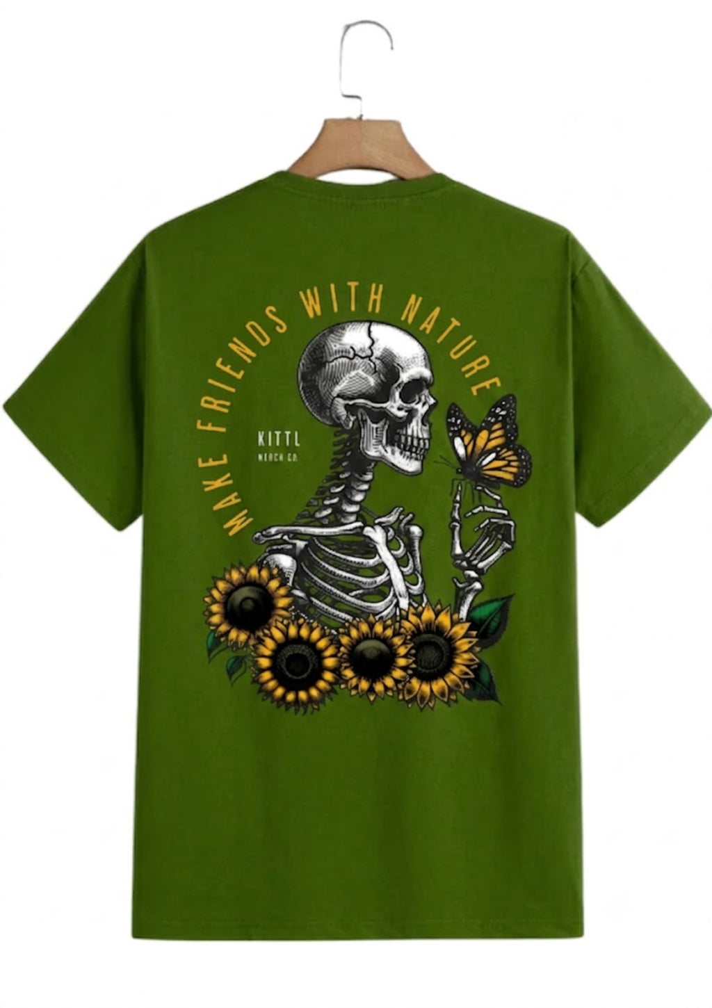 Green Skeleton T-shirt