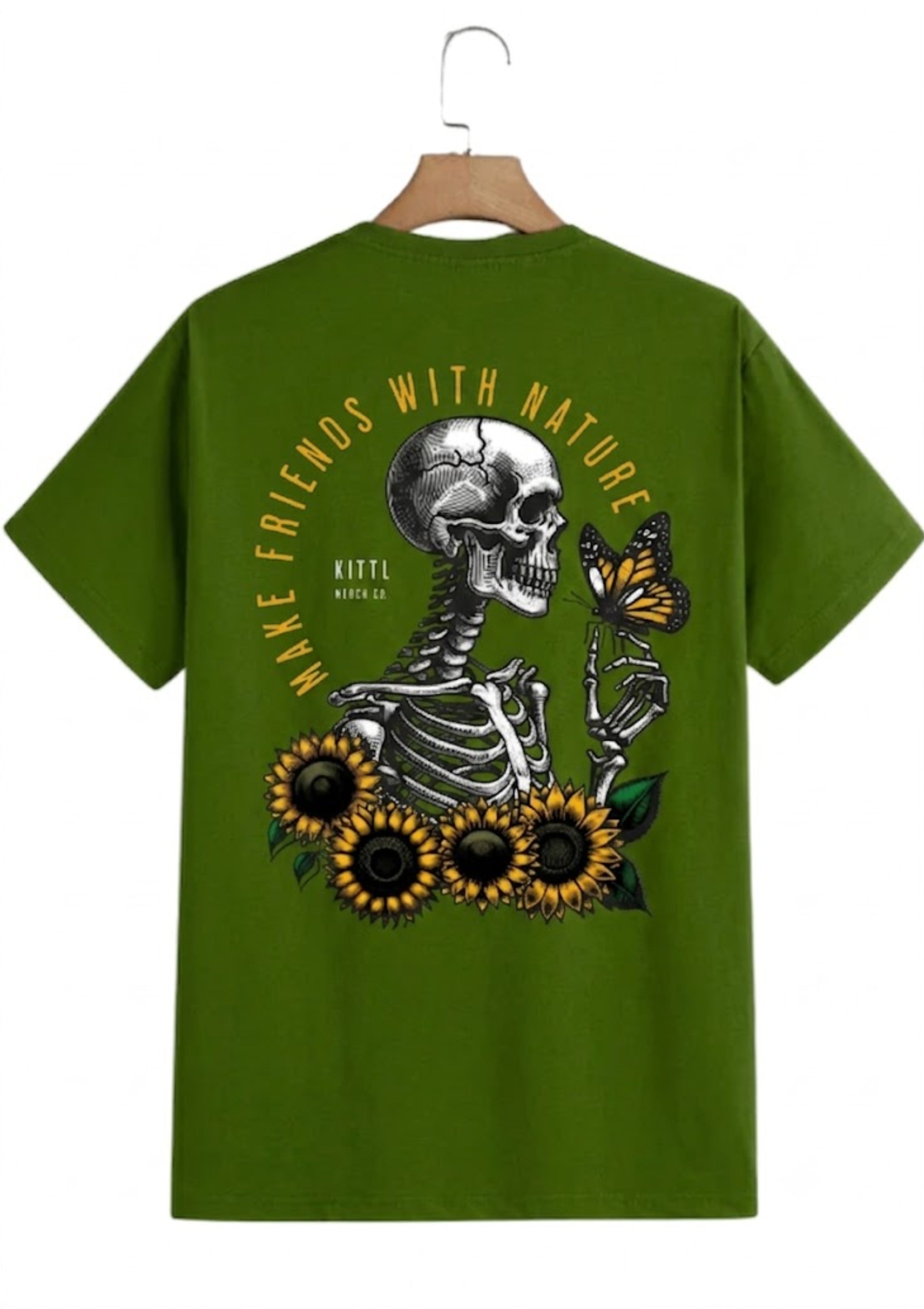 Green Skeleton T-shirt