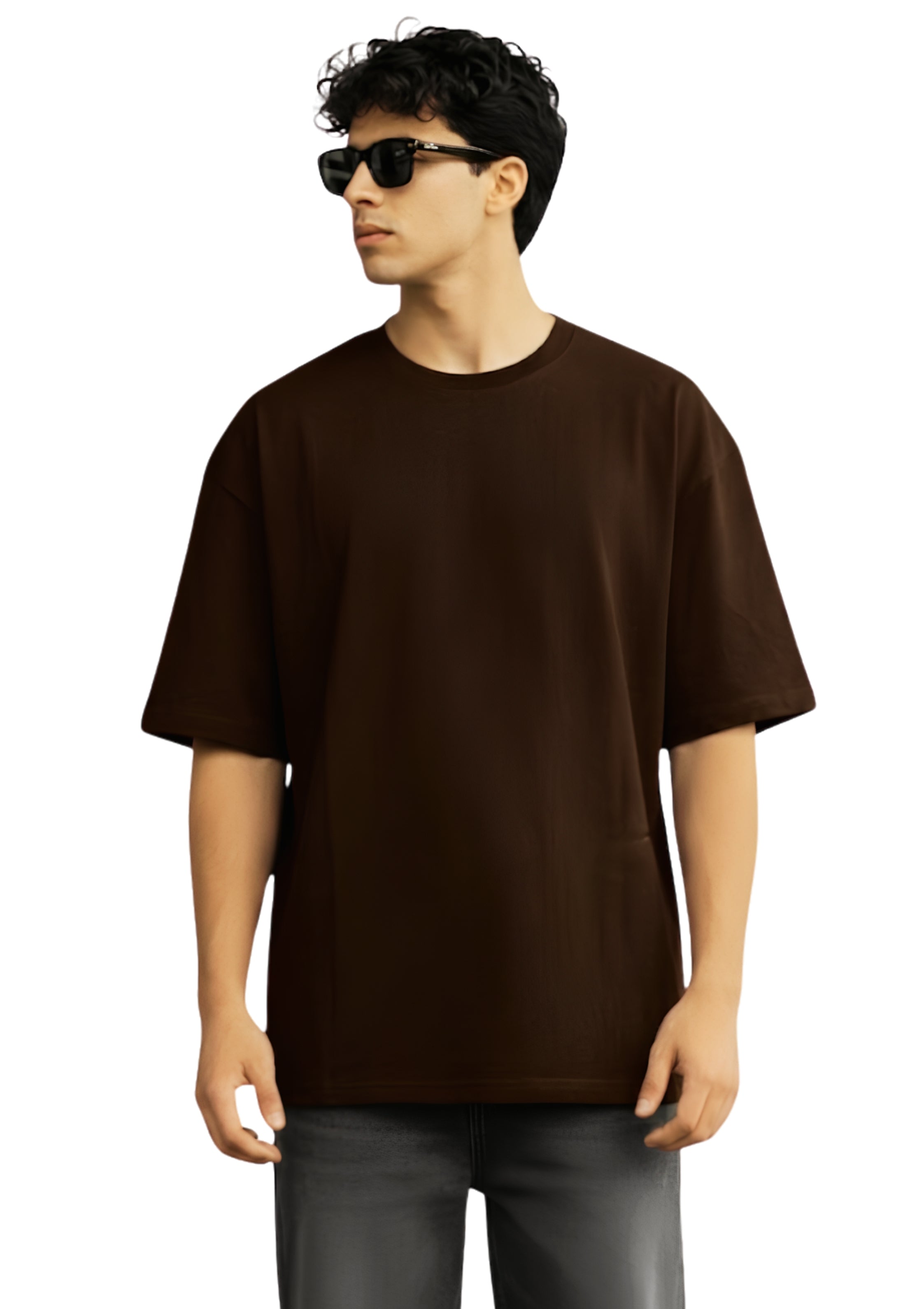 Brown  Squid Game Oversized T-Shirt