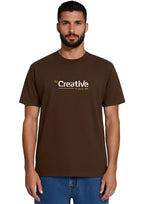 Brown Creative T-shirt