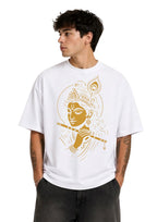 White Krishna T-shirt